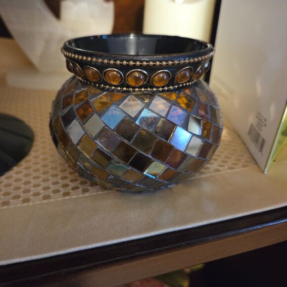 PARTYLITE   GLOBAL FUSION   VOTIVE HOLDER - Picture 1 of 1